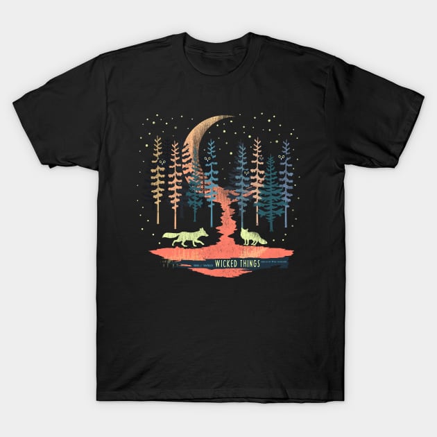 Wicked Things T-Shirt by OneRedFox